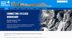 Desktop Screenshot of mbahawaii.org